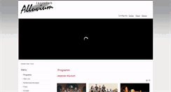 Desktop Screenshot of jazzclub-alluvium.de