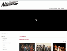 Tablet Screenshot of jazzclub-alluvium.de